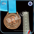 Medalha de prêmio 3ª medalha de bronze cor
